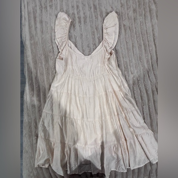 Mine Cream Mini Dress - Picture 2 of 4